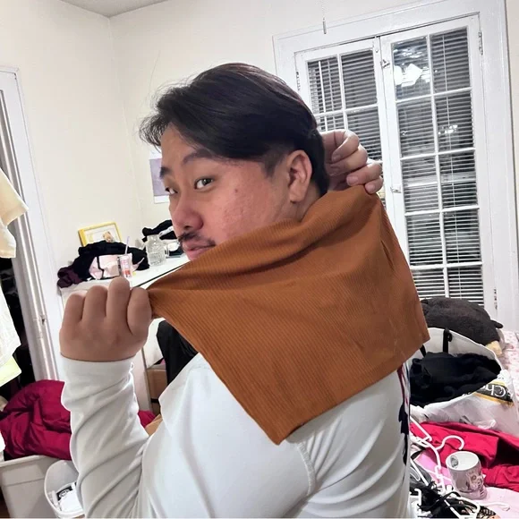 madewell brown tube top - Picture 3 of 3